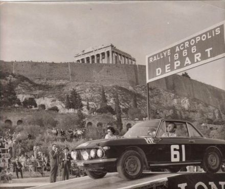 Leo Cella i Lombardini – Lancia Fulvia HF coupe.