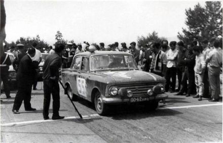 14 Rallye  Acropolis  (GR). 6 eliminacja.   26.29.05.66r.