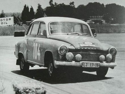 Kurt Rüdiger i Günther Gries – Wartburg 312.