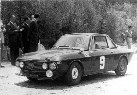 Ove Andersson i R.Dahlgren - Lancia Fulvia HF coupe.