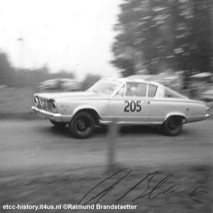 Arthur Blank – Plymouth Barracuda.