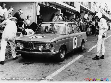 Hubert Hahne i Jacky Ickx – BMW 2000 Ti.
