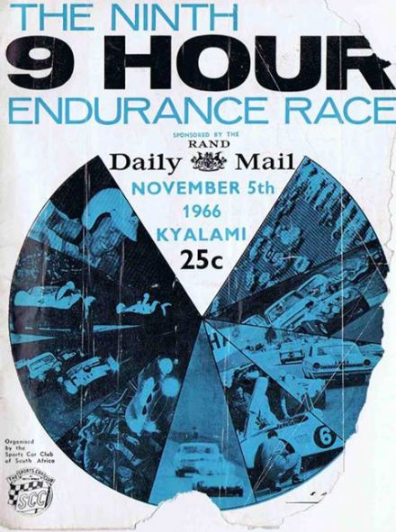 9 h Kyalami. 1 eliminacja.  5.11.1966r.