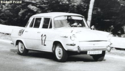 Vladimir Parma i Karel Vanĕk – Škoda 1000 MB.
