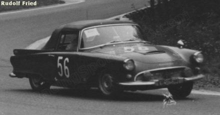 Hans Brezina jun. i Heinz A.Sadler – Auto Union 1000 Sp.