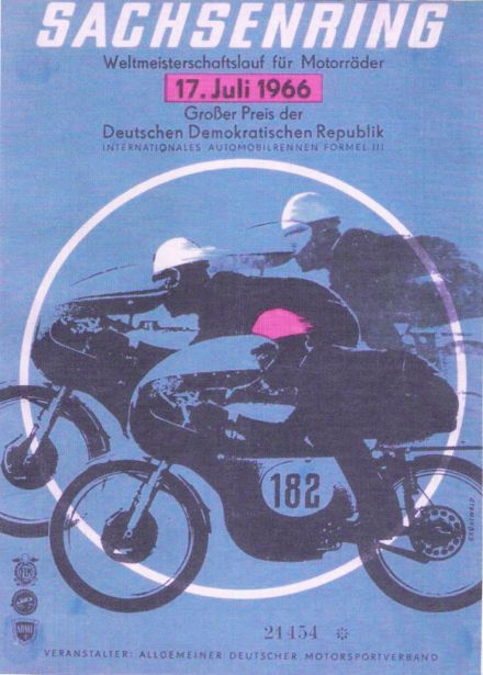 18 Internationales Sachsenringrennen. 3 eliminacja.  17.07.1966r.