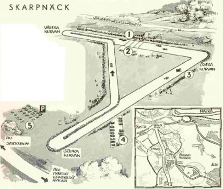 Skarpnäck – Stockholmsloppet. 2 eliminacja.  1.05.1966r.