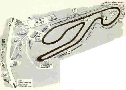 Karlskoga Velodromloppet. 7 eliminacja.  16.10.1966r.
