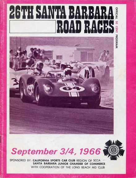 26 Santa Barbara Road Races.  3-4.09.1966r.