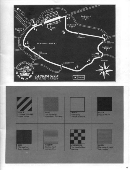 Laguna Seca. 3 eliminacja.  6-8.05.1966r.