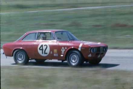 Paul Richards i George Alderman - Alfa Romeo 1600 GTA.