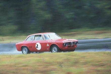 Monty Winkler i Pete Van der Vate – Alfa Romeo 1600 GTA.
