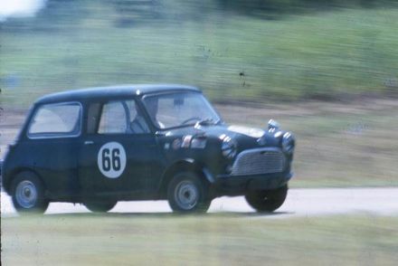 John Finger i John Willis - Austin Mini Cooper S.