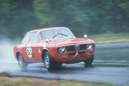 Richard Peritz i Gerry Doman - Alfa Romeo 1600 GTA.
