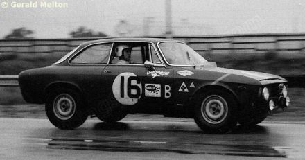 Gaston Andrey i Horst Kwech – Alfa Romeo 1600 GTA.