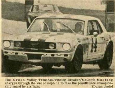 Green Valley. Pan America Endurance Race. 6 eliminacja.  9-11.09.1966r.