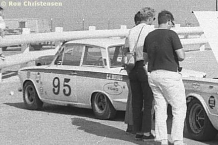 John Bolander i Bob Winkelmann – Ford Lotus Cortina.