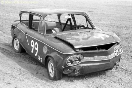 Riverside 4-hour race. 7 eliminacja.  18.09.1966r.