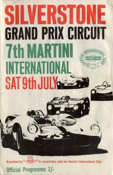 Silverstone  AMOC Martini Trophy. 11 eliminacja.  9.07.1966r.
