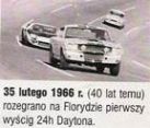 24h Daytona (USA). 1 eliminacja.  4-6.02.1966r.