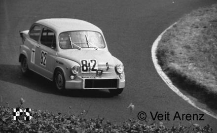 Willi Kauhsen – Fiat Abarth 1000 TC.