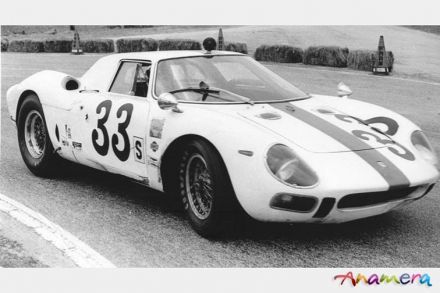 Art Swanson i Robert Ennis  - Ferrari 250 LM.