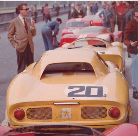 Pierre Noblet i "Eldé" - Ferrari 250 LM.