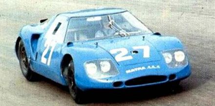 Johnny Servoz-Gavin i Jean-Pierre Jaussaud – Matra M620 BRM.