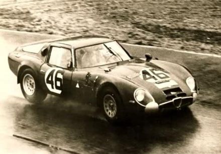 Roberto Bussinello i "Geki" – Alfa Romeo Giulia TZ2.