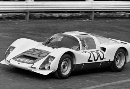 Hans Herrmann i Dieter Glemser – Porsche Carrera 906.