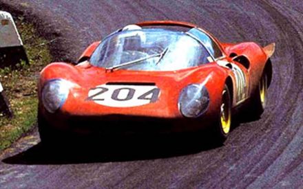 Ludovico Scarfiotti i Mike Parkes – Ferrari Dino 206 S.