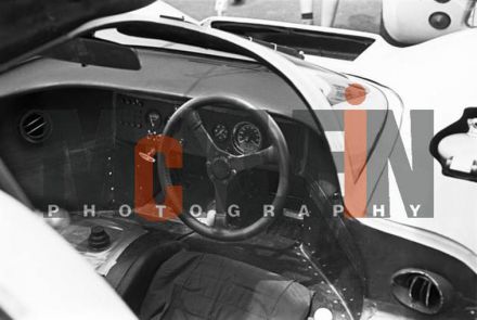 Wnętrze samochodu Chaparral 2D Chevrolet.