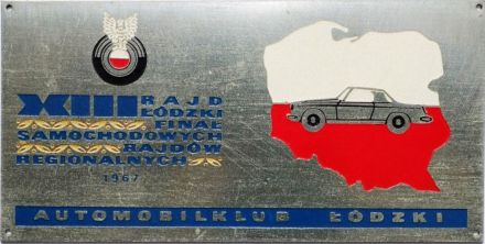 13 Rajd Łódzki - 1967r