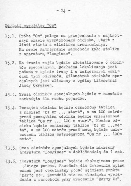 5 Rajd Warszawski - 1967r