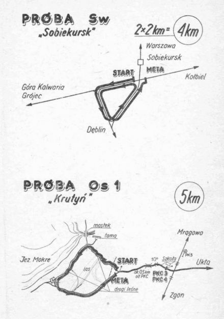 5 Rajd Warszawski - 1967r