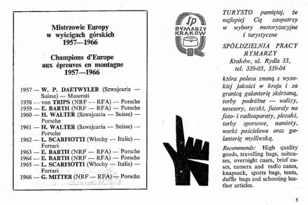 Rajd Polski - 1967r