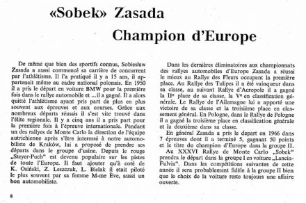 Rajd Polski - 1967r