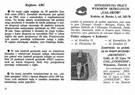 Rajd Polski - 1967r