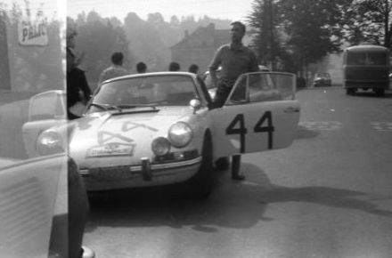 Włodzimierz Markowski i Marian Wangrat – Porsche 912.