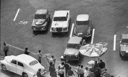 Jan Chudziak – Volvo PV 544, Edward Lisowski i Wiesław Mrówczyński – Mercedes Benz 220, Richard Bochnicek i Siller – Citroen DS. 21.
