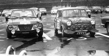 Leo Cella i Sergio Barbasio – Lancia Fulvia HF, Robert Eaves i Raymond Heaton – BMC Mini Morris 1300.