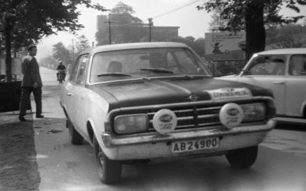 Lille Bror Nasenius i Matti Vigren – Opel Rekord.