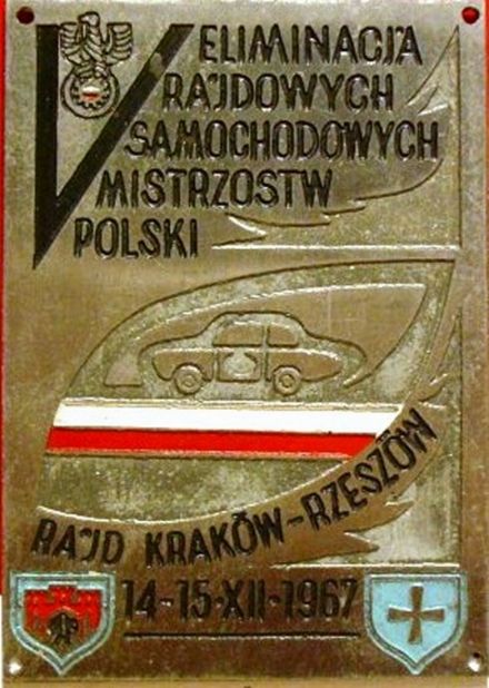 Rajd Kraków-Rzeszów 1967r
