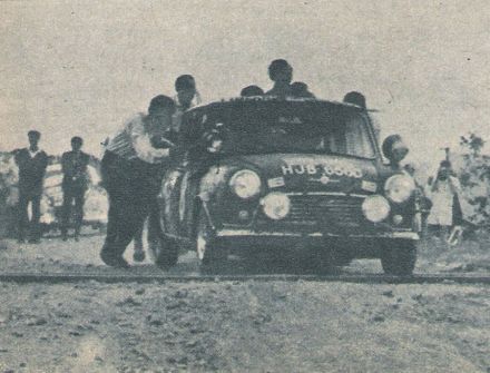 Rauno Aaltonen i Henry Liddon – BMC Mini Cooper S.