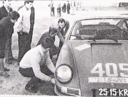 Sobiesław Zasada i Jerzy Dobrzański – Porsche 911S.