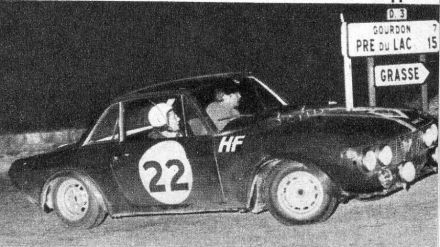 Rene Trautmann i Georges Couzian – Lancia Fulvia HF.