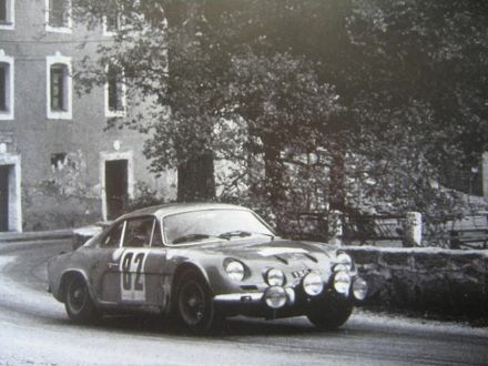Jean Vinatier i Jean Francois Jacob – Alpine Renault A110.