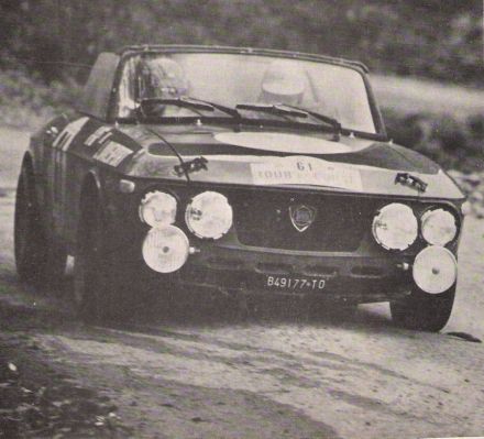 Lancia Fulvia spider.