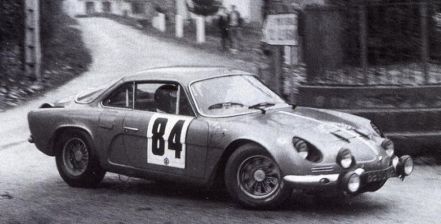 Jean Claude Andruet – Alpine Renault A110.