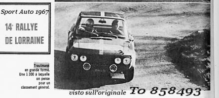 Lancia Fulvia HF.